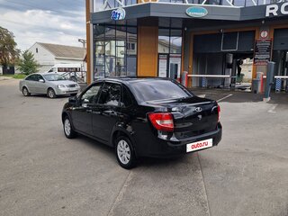 2013 Lada (ВАЗ) Granta I, чёрный, 500000 рублей, вид 4