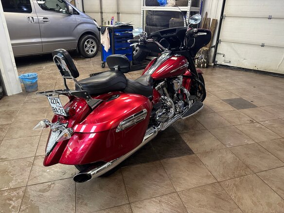2014 Yamaha XV 1900, красный, 1650000 рублей - вид 6