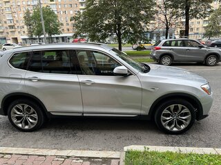 2017 BMW X3 28i II (F25) Рестайлинг, серый, 2450000 рублей, вид 3