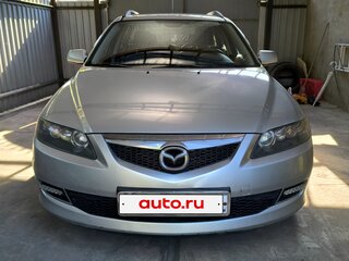 2006 Mazda 6 I (GG) Рестайлинг, серебристый, 650000 рублей, вид 3