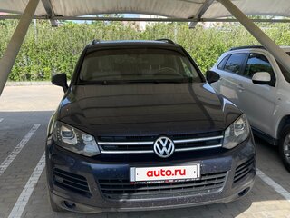 2010 Volkswagen Touareg II, синий, 1800000 рублей, вид 1