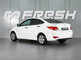 2014 Hyundai Solaris I Рестайлинг, белый, 779000 рублей, вид 2