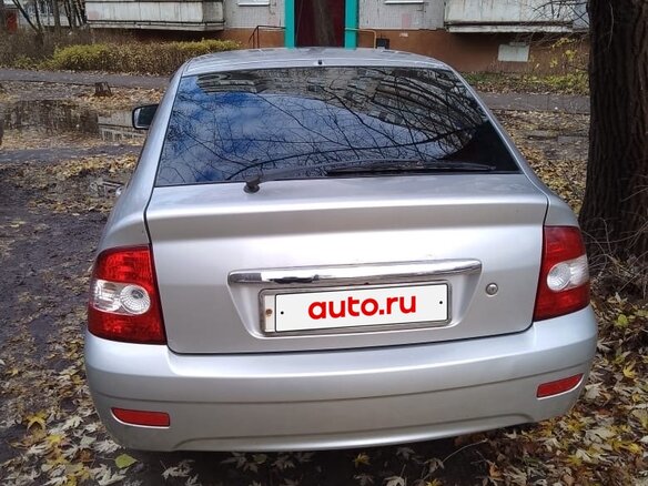 2012 Lada (ВАЗ) Priora I, серебристый, 350000 рублей - вид 1