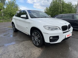 2013 BMW X6 35i I (E71) Рестайлинг, белый, 1730000 рублей, вид 2