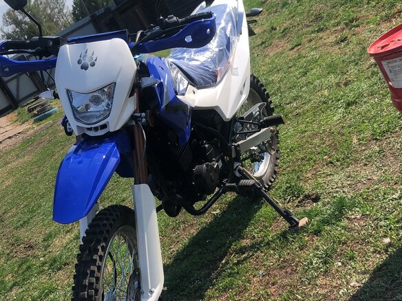2021 Irbis TTR 250, синий, 150000 рублей
