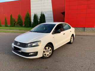 2017 Volkswagen Polo V Рестайлинг, белый, 828548 рублей, вид 2
