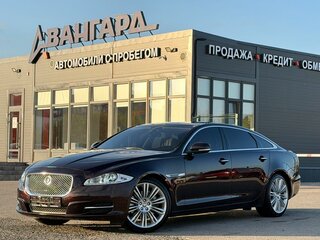 2011 Jaguar XJ Long IV (X351), коричневый, 2329000 рублей, вид 2