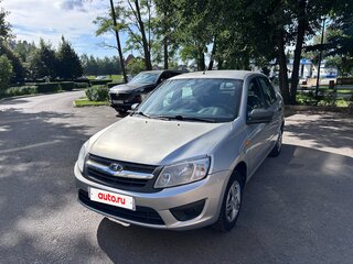 2017 Lada (ВАЗ) Granta I, серебристый, 470000 рублей, вид 1