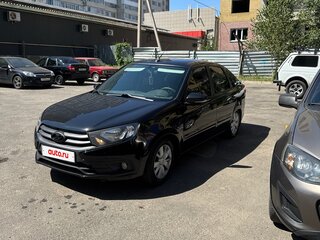 2021 Lada (ВАЗ) Granta I Рестайлинг, чёрный, 680000 рублей, вид 1