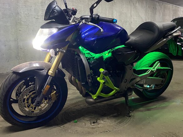 2007 Honda CB 600F Hornet, синий, 600000 рублей - вид 8