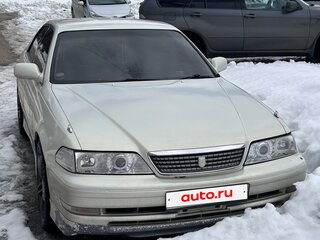 1997 Toyota Mark II VIII (X100), серебристый, 550000 рублей, вид 4
