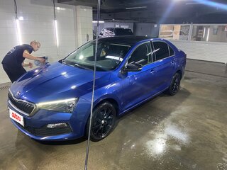 2020 Skoda Rapid II, синий, 1800000 рублей, вид 1