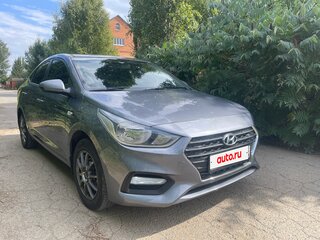 2018 Hyundai Solaris II, серый, 1360000 рублей, вид 2