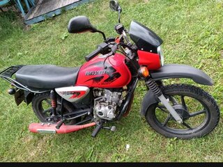 2017 Bajaj Boxer BM 150X, красный, 79000 рублей, вид 1