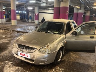 2008 Lada (ВАЗ) Priora I, серебристый, 159500 рублей, вид 1