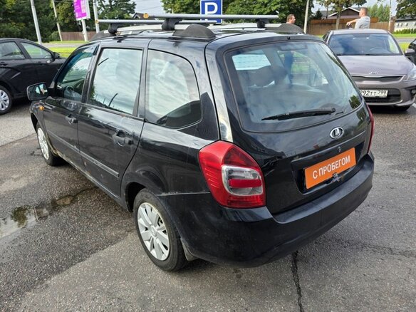 2014 Lada (ВАЗ) Kalina II, чёрный, 219000 рублей - вид 2