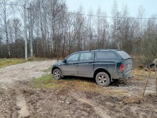 2008 SsangYong Actyon Sports I, чёрный, 565000 рублей, вид 3