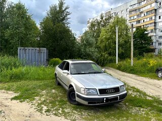 1992 Audi 100 IV (C4), серебристый, 125000 рублей, вид 2