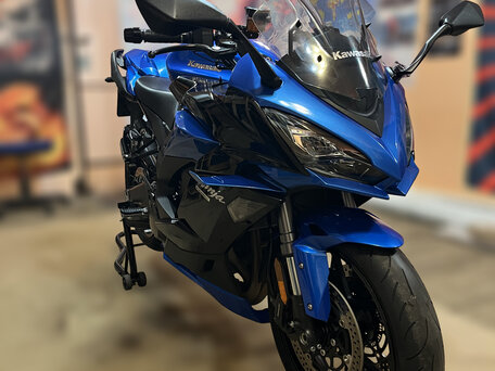 2021 Kawasaki Ninja 1000 SX, синий, 1300000 рублей, вид 3
