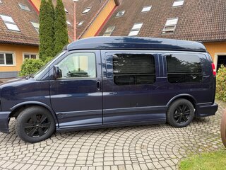 2008 Chevrolet Express II, синий, 1750000 рублей, вид 4