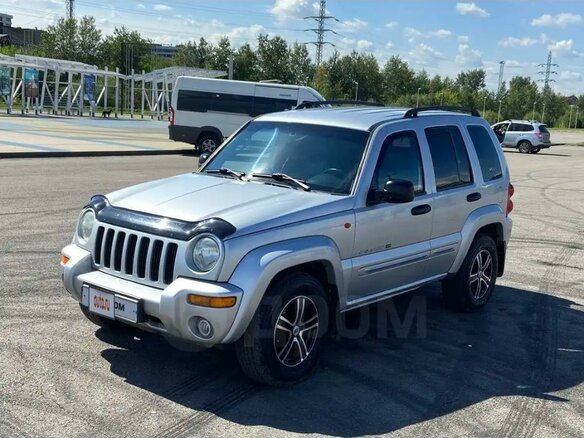 2003 Jeep Cherokee III (KJ), серебристый, 1000000 рублей