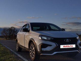 2024 Lada (ВАЗ) Vesta Cross I Рестайлинг (NG), белый, 1850000 рублей, вид 4