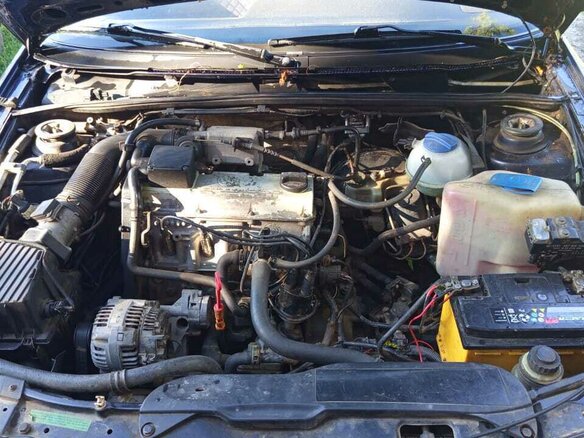 1996 Volkswagen Passat B4, синий, 240000 рублей - вид 3