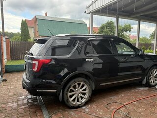 2018 Ford Explorer V Рестайлинг 2, чёрный, 3200000 рублей, вид 3
