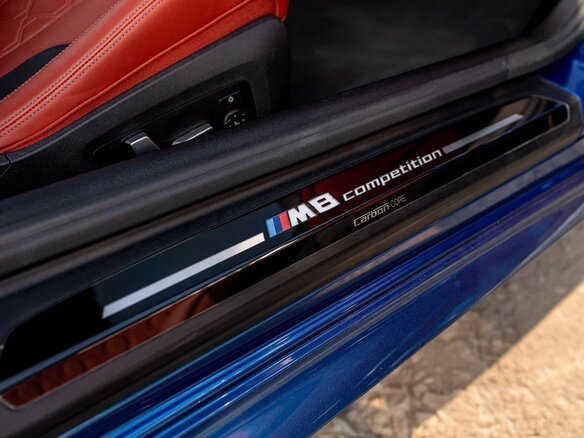 2020 BMW M8 Competition I (F91/F92/F93), синий - вид 24