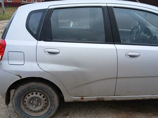 2005 Chevrolet Aveo I, серебристый, 180000 рублей, вид 3
