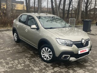 2019 Renault Logan Stepway II Рестайлинг, бежевый, 1000000 рублей, вид 3
