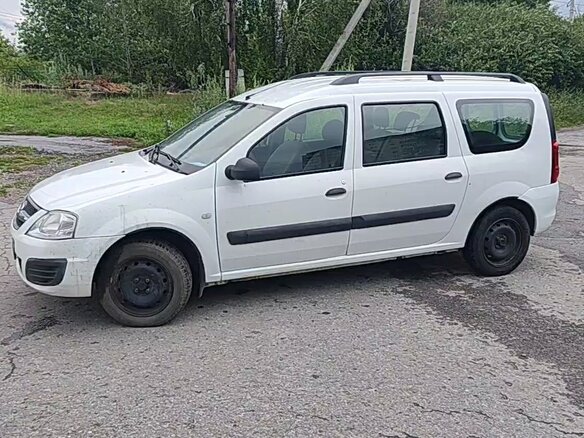 2017 Lada (ВАЗ) Largus I, белый, 639000 рублей - вид 3