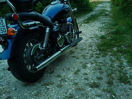 2015 Triumph America, синий, 550000 рублей, вид 2