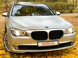 2008 BMW 7 серии 740i V (F01/F02/F04), чёрный, 1700000 рублей, вид 2