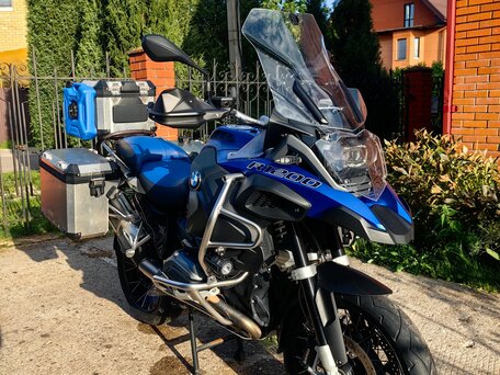 2014 BMW R 1200 GS Adventure, синий, 1250000 рублей, вид 1