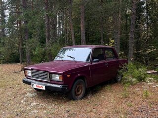 2006 Lada (ВАЗ) 2107, пурпурный, 103000 рублей, вид 1