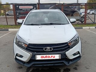 2019 Lada (ВАЗ) Vesta SW Cross I, белый, 850000 рублей, вид 1