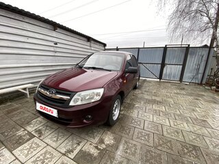 2012 Lada (ВАЗ) Granta I, красный, 290000 рублей, вид 2