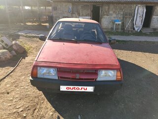 1992 Lada (ВАЗ) 2108 21086, красный, 115000 рублей, вид 1