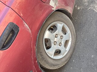 2006 Hyundai Accent ТагАЗ II, красный, 250000 рублей, вид 3