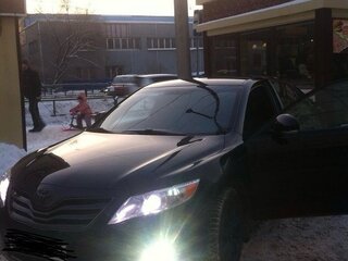 2009 Toyota Camry VI (XV40) Рестайлинг, чёрный, 1200000 рублей, вид 5