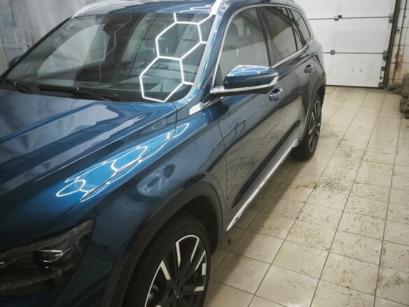 2023 Geely Monjaro (Xingyue L) I, зелёный, 3850000 рублей - вид 7