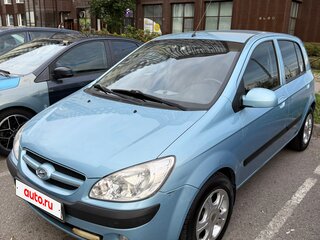 2008 Hyundai Getz I Рестайлинг, синий, 550000 рублей, вид 3