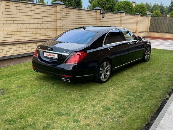 2014 Mercedes-Benz S-Класс 500 Long VI (W222, C217), чёрный, 4500000 рублей - вид 3