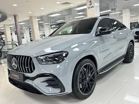 2025 Mercedes-Benz GLE Coupe AMG 53 AMG II (C167) Рестайлинг, серый, 15499000 рублей, вид 3