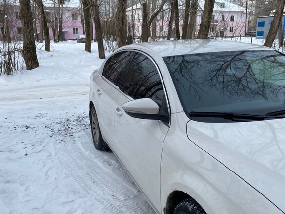 2012 Volkswagen Passat B7, белый, 1320000 рублей - вид 9