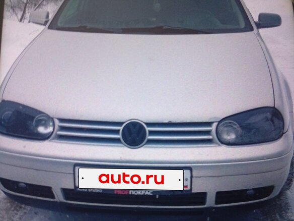 1999 Volkswagen Golf IV, серебристый, 450000 рублей