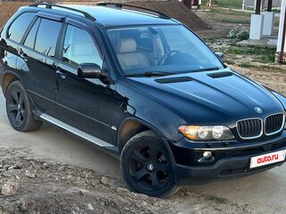 2004 BMW X5 3.0i I (E53) Рестайлинг, чёрный, 520000 рублей, вид 4