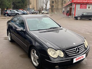 2002 Mercedes-Benz CLK-Класс 240 II (W209), чёрный, 850000 рублей, вид 4