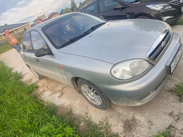 2008 Chevrolet Lanos I, серебристый - вид 6